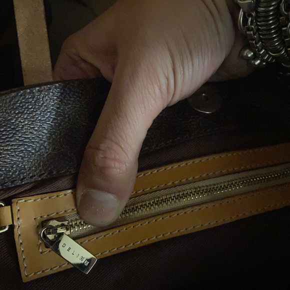 Authentic Celine arc de triumph macademia shoulder tote bag - Picture 10 of 10